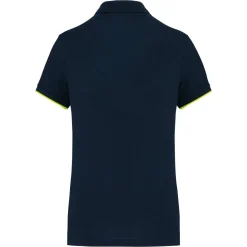 WK. Designed To Work WK271 - Polo manches courtes contraste DayToDay femme