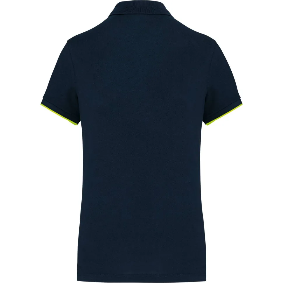 WK. Designed To Work WK271 - Polo manches courtes contraste DayToDay femme