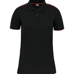 WK. Designed To Work WK271 - Polo manches courtes contraste DayToDay femme