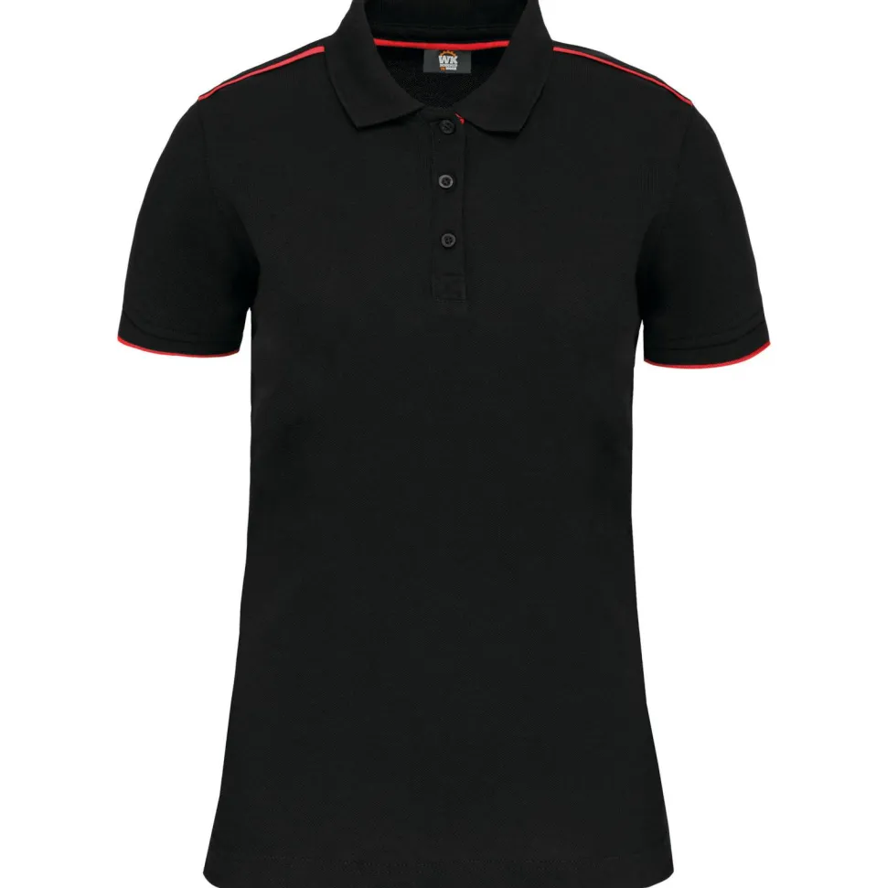 WK. Designed To Work WK271 - Polo manches courtes contraste DayToDay femme