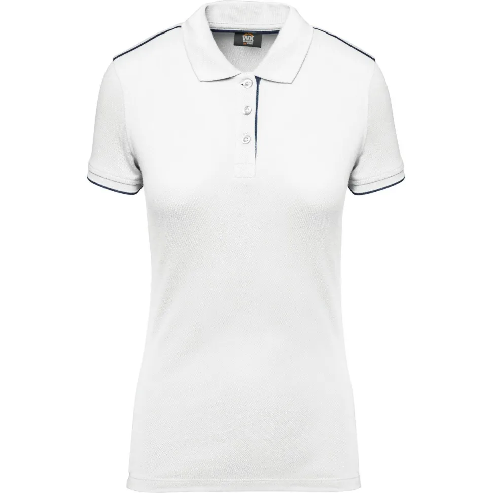 WK. Designed To Work WK271 - Polo manches courtes contraste DayToDay femme
