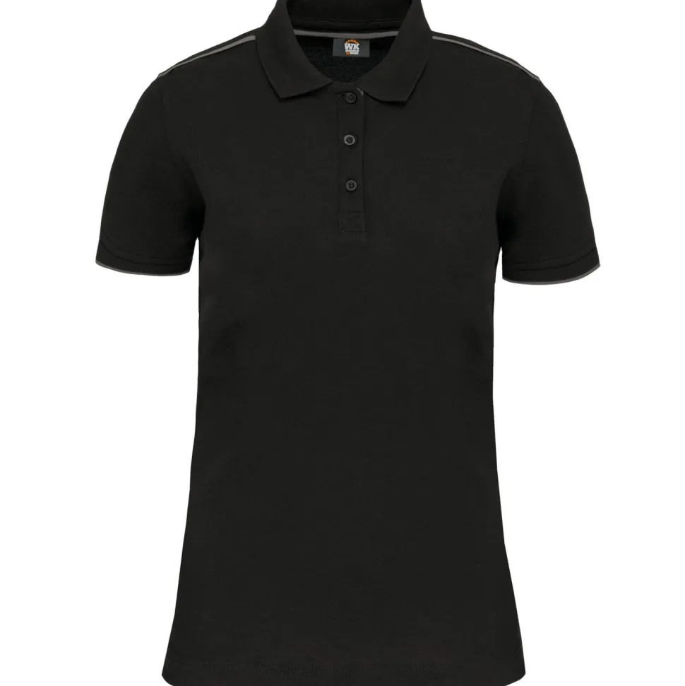 WK. Designed To Work WK271 - Polo manches courtes contraste DayToDay femme