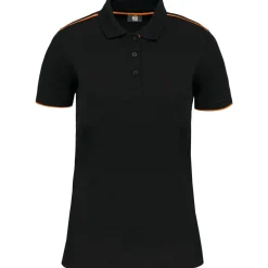 WK. Designed To Work WK271 - Polo manches courtes contraste DayToDay femme