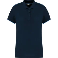 WK. Designed To Work WK271 - Polo manches courtes contraste DayToDay femme