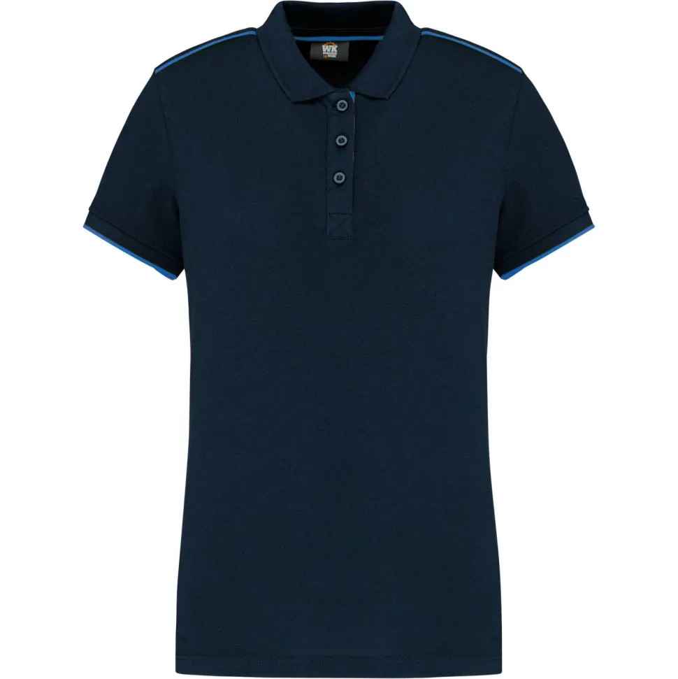 WK. Designed To Work WK271 - Polo manches courtes contraste DayToDay femme