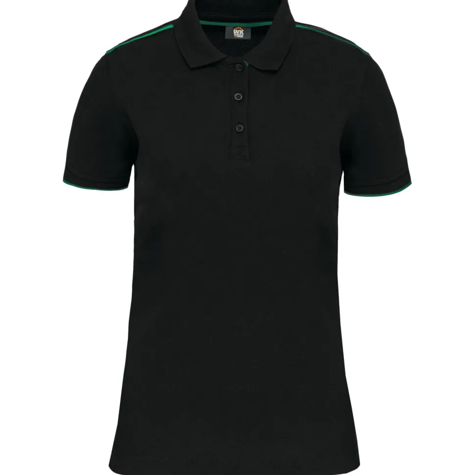 WK. Designed To Work WK271 - Polo manches courtes contraste DayToDay femme