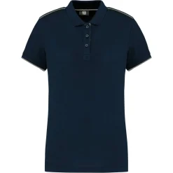 WK. Designed To Work WK271 - Polo manches courtes contraste DayToDay femme