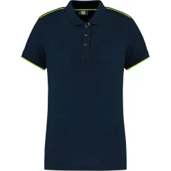 WK. Designed To Work WK271 - Polo manches courtes contraste DayToDay femme