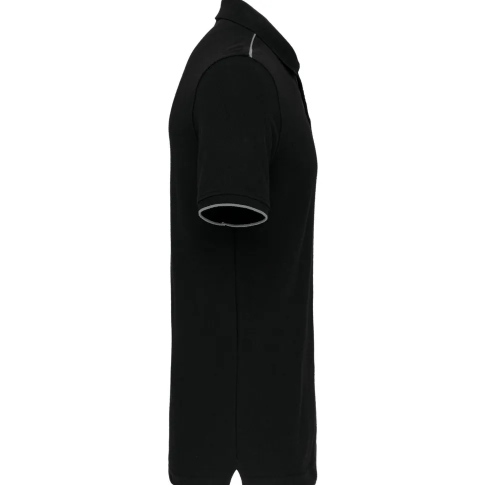 WK. Designed To Work WK270 - Polo contrastant manches courtes homme DayToDay