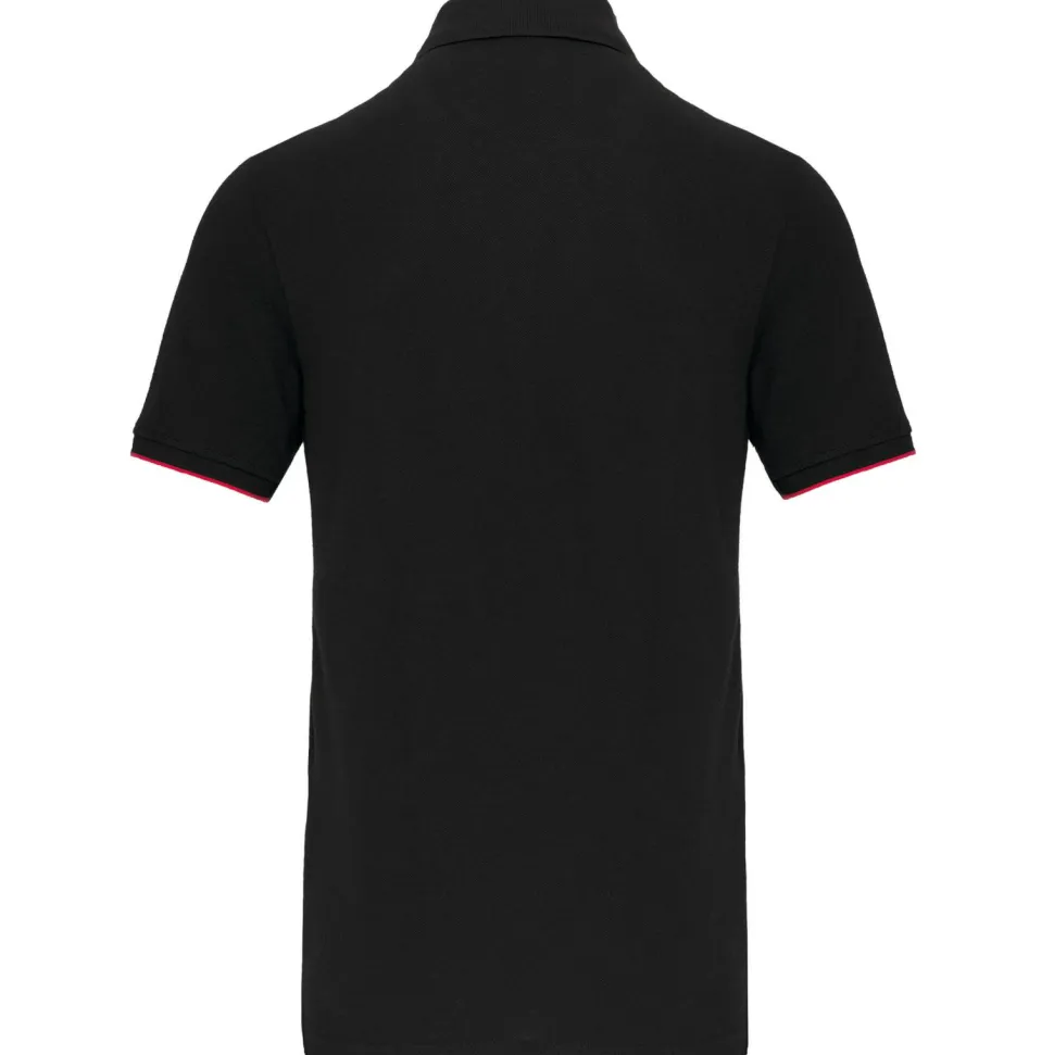 WK. Designed To Work WK270 - Polo contrastant manches courtes homme DayToDay
