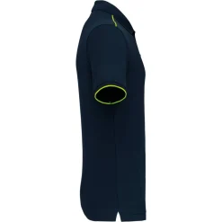 WK. Designed To Work WK270 - Polo contrastant manches courtes homme DayToDay