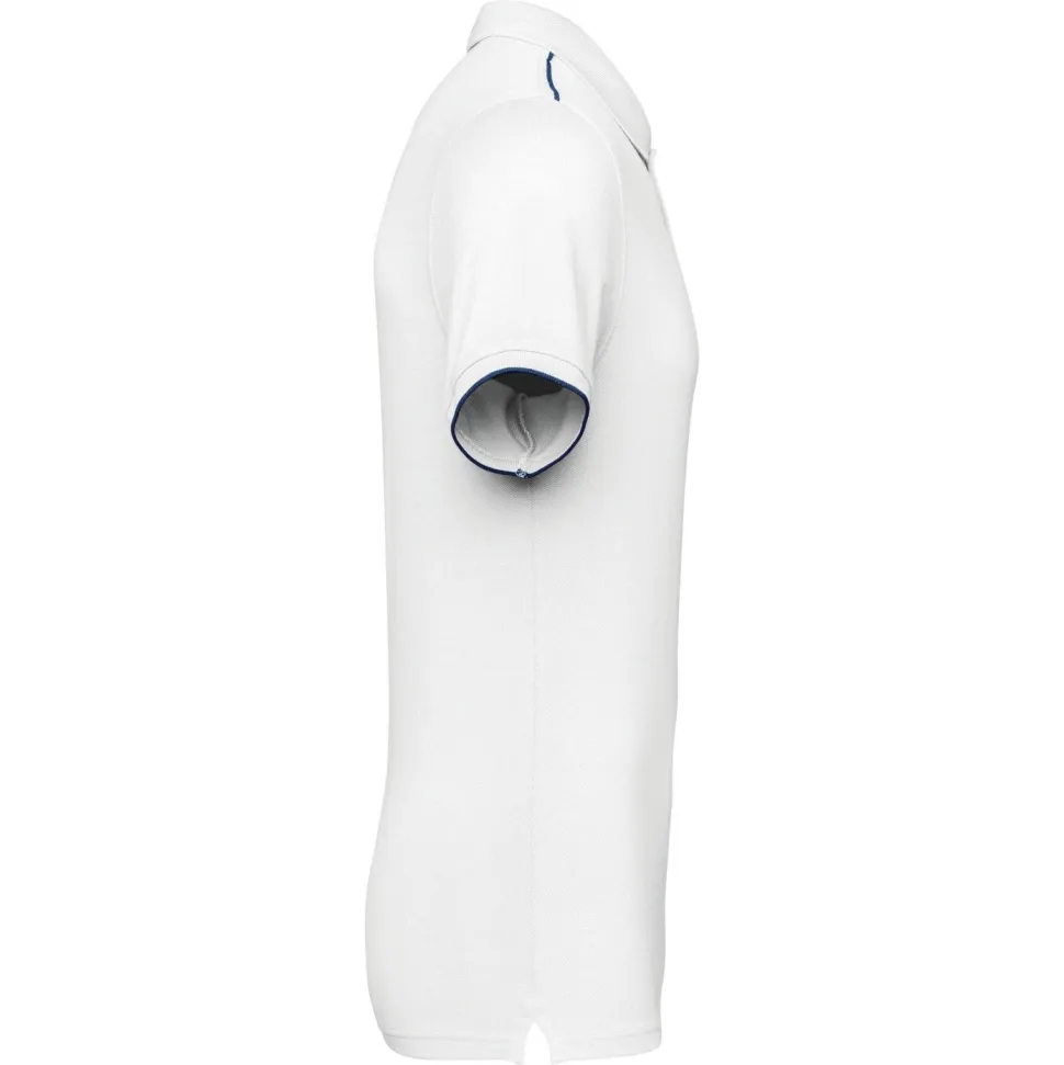 WK. Designed To Work WK270 - Polo contrastant manches courtes homme DayToDay