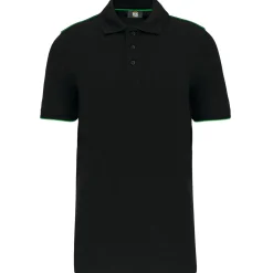 WK. Designed To Work WK270 - Polo contrastant manches courtes homme DayToDay