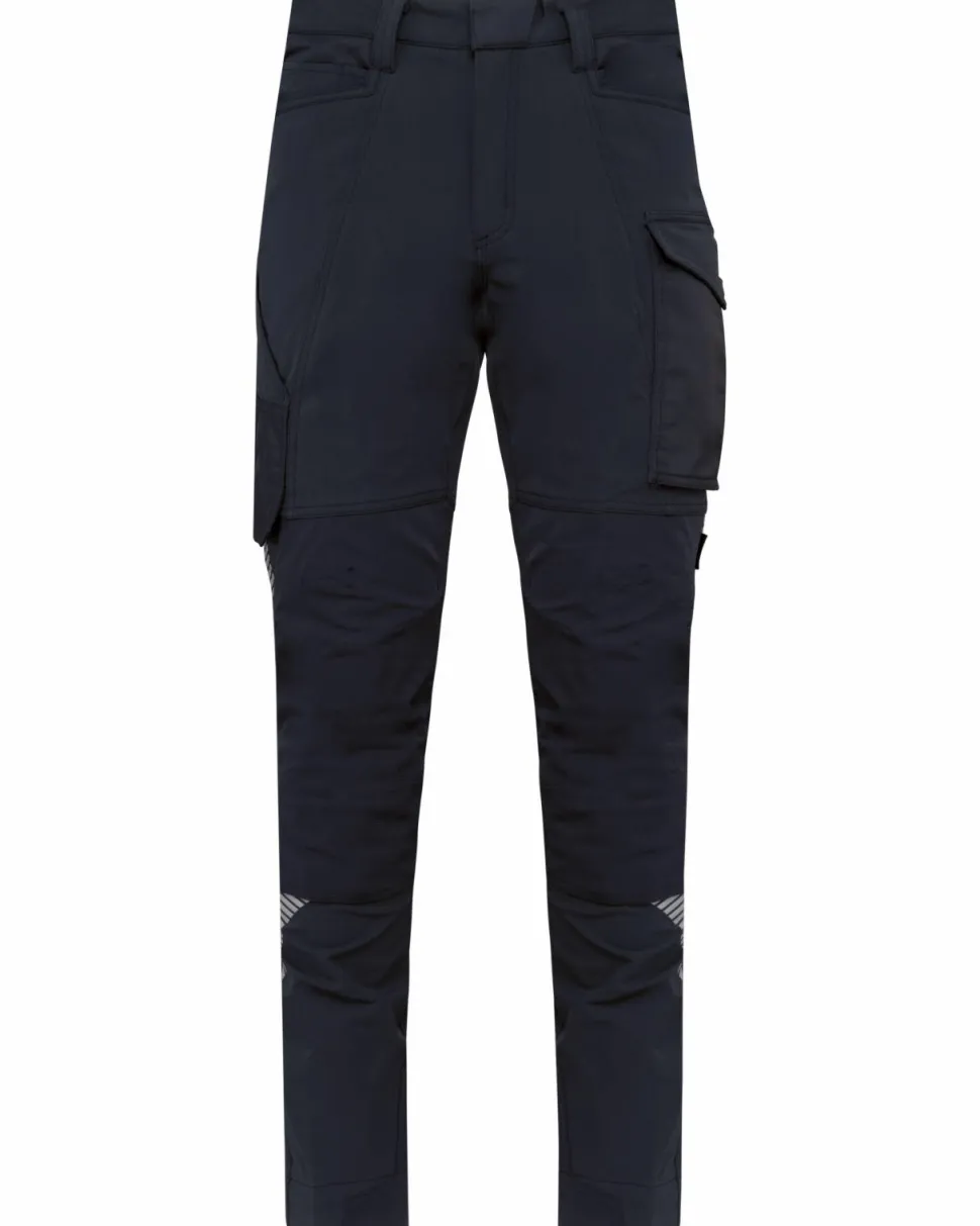 WK. Designed To Work WK747 - Pantalon léger stretch recyclé multipoches unisexe