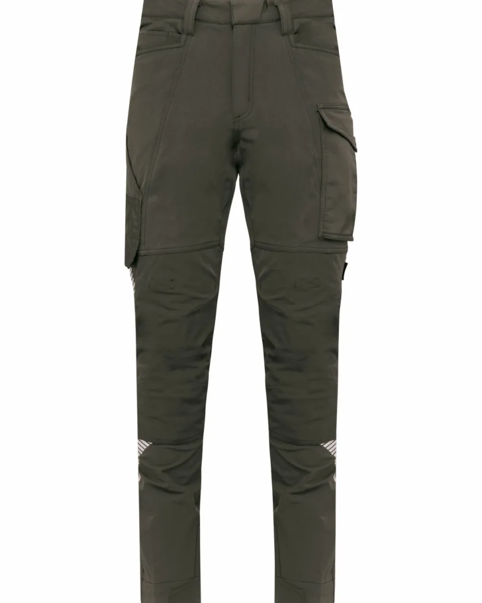 WK. Designed To Work WK747 - Pantalon léger stretch recyclé multipoches unisexe