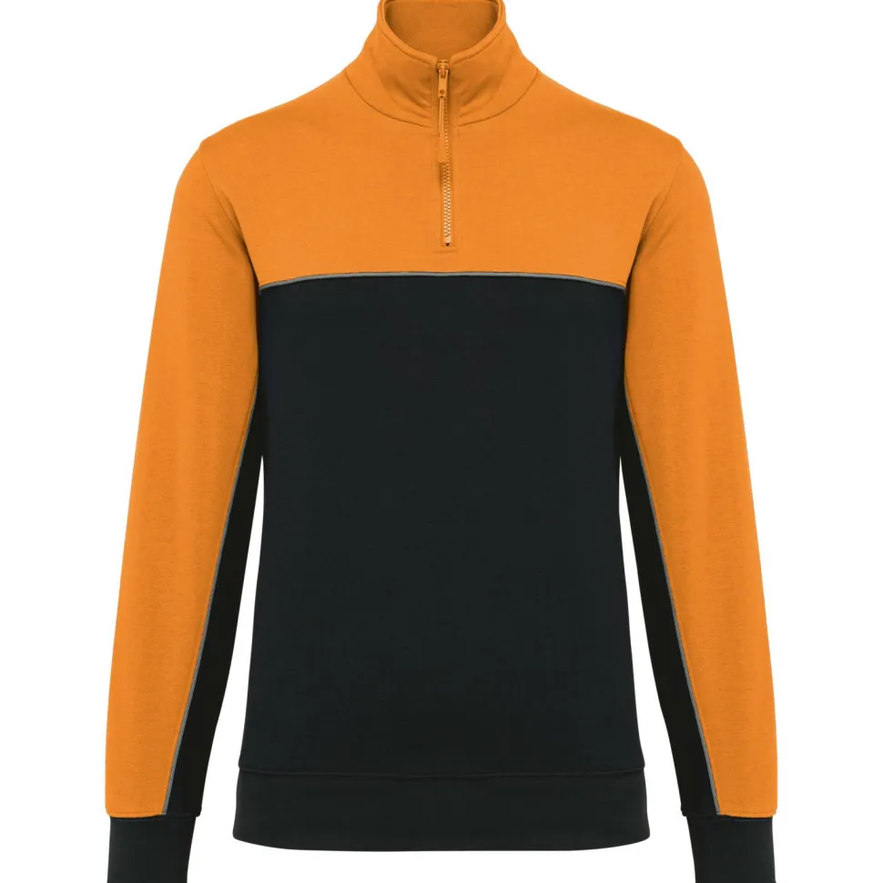 WK. Designed To Work WK404 - Sweat-shirt écoresponsable col zippé unisexe