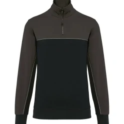 WK. Designed To Work WK404 - Sweat-shirt écoresponsable col zippé unisexe