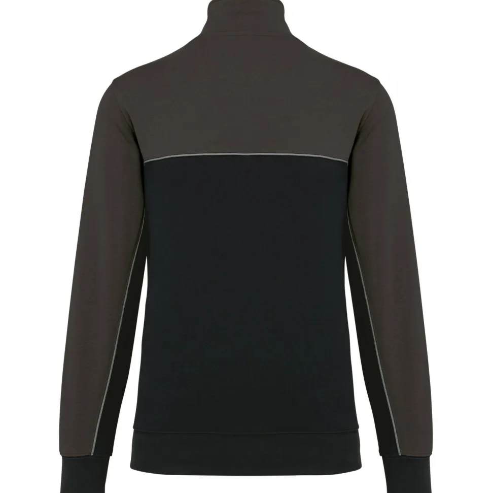 WK. Designed To Work WK404 - Sweat-shirt écoresponsable col zippé unisexe