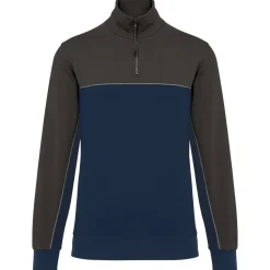 WK. Designed To Work WK404 - Sweat-shirt écoresponsable col zippé unisexe