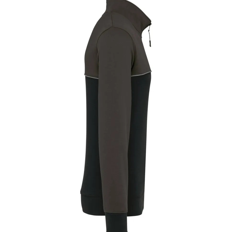 WK. Designed To Work WK404 - Sweat-shirt écoresponsable col zippé unisexe