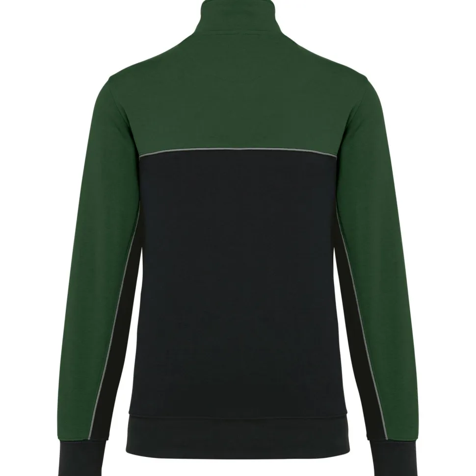 WK. Designed To Work WK404 - Sweat-shirt écoresponsable col zippé unisexe