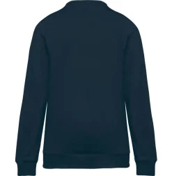 WK. Designed To Work WK403 - Sweat-shirt DayToDay zip poche contrasté unisexe