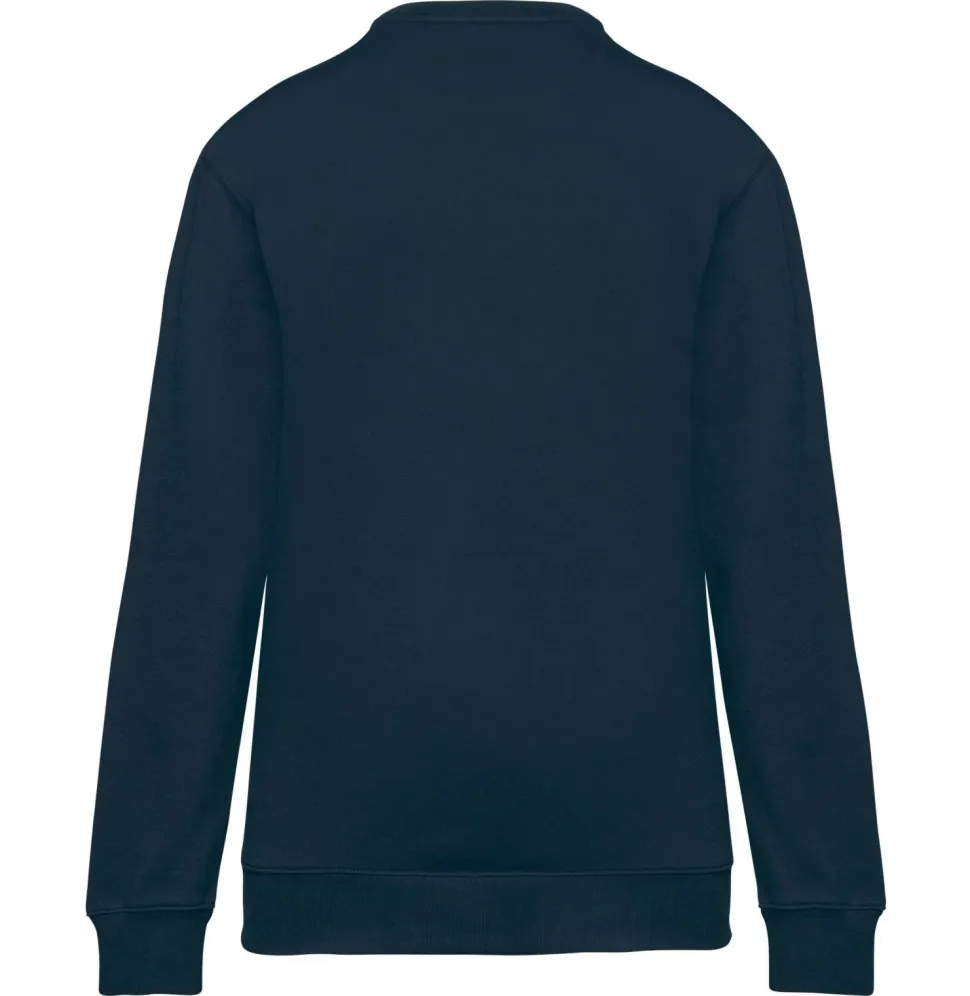WK. Designed To Work WK403 - Sweat-shirt DayToDay zip poche contrasté unisexe