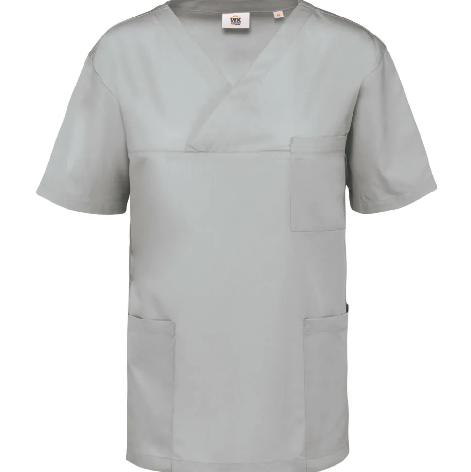 WK. Designed To Work WK507 - Tunique manches courtes polycoton unisexe