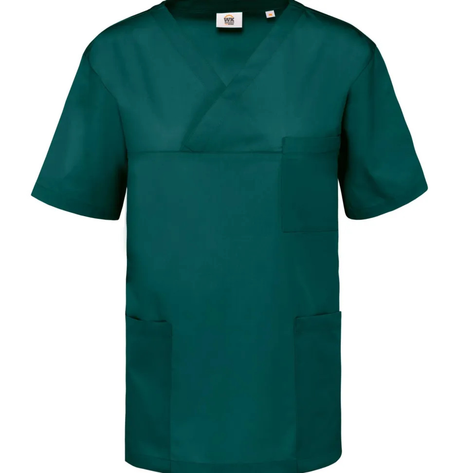 WK. Designed To Work WK507 - Tunique manches courtes polycoton unisexe