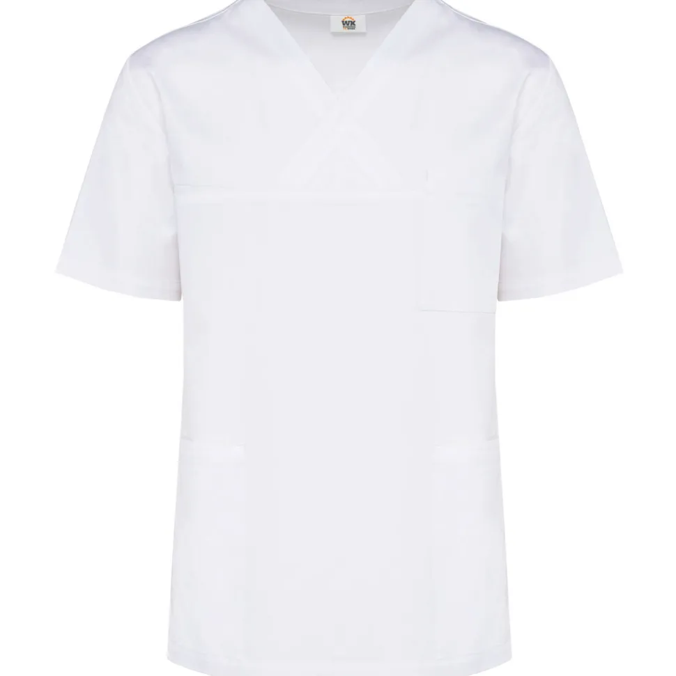 WK. Designed To Work WK507 - Tunique manches courtes polycoton unisexe