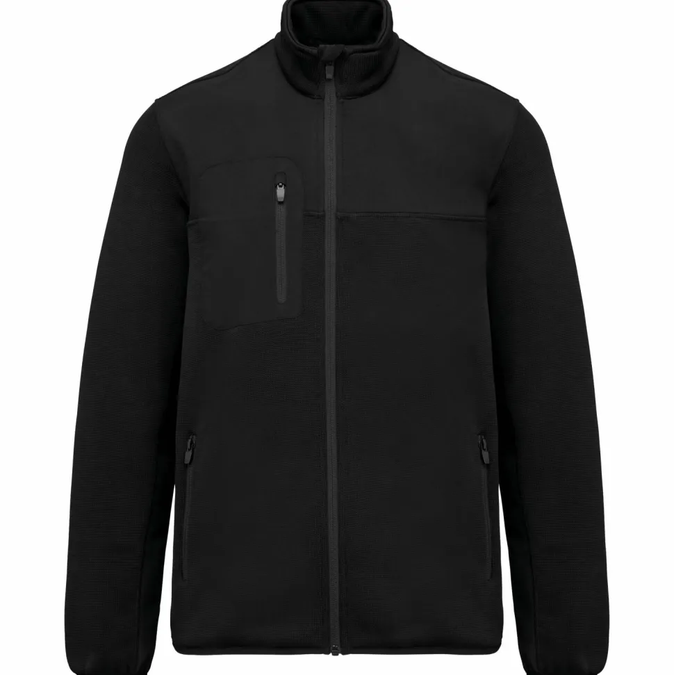 WK. Designed To Work WK9108 - Veste recyclée en polytricot homme