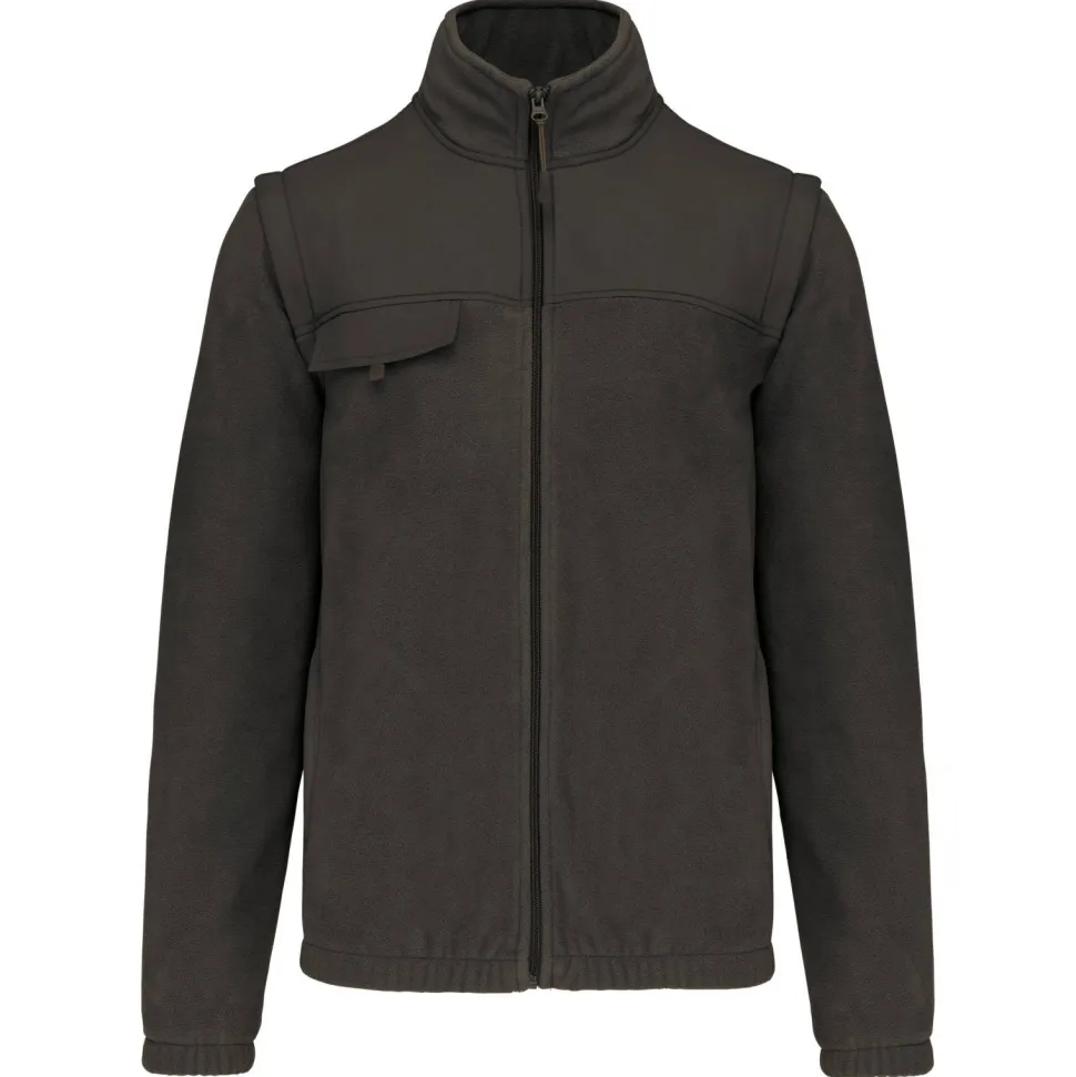 WK. Designed To Work WK9105 - Veste polaire à manches amovibles