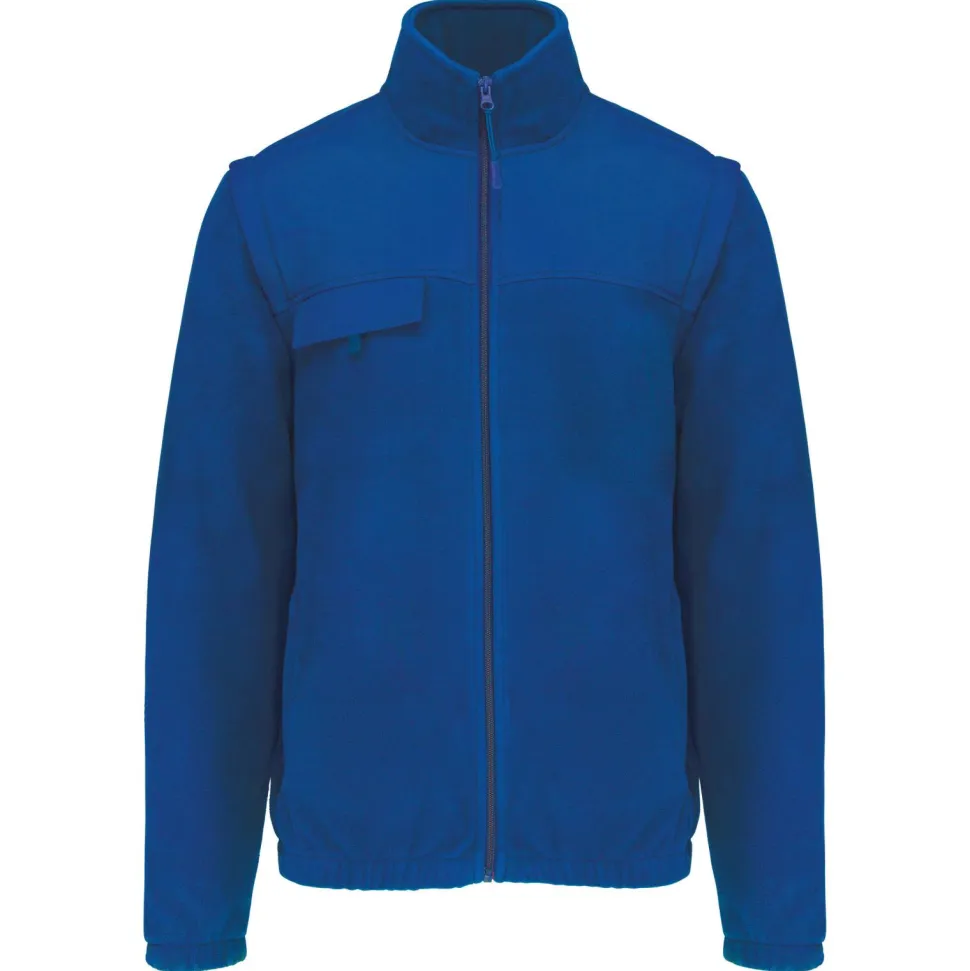 WK. Designed To Work WK9105 - Veste polaire à manches amovibles