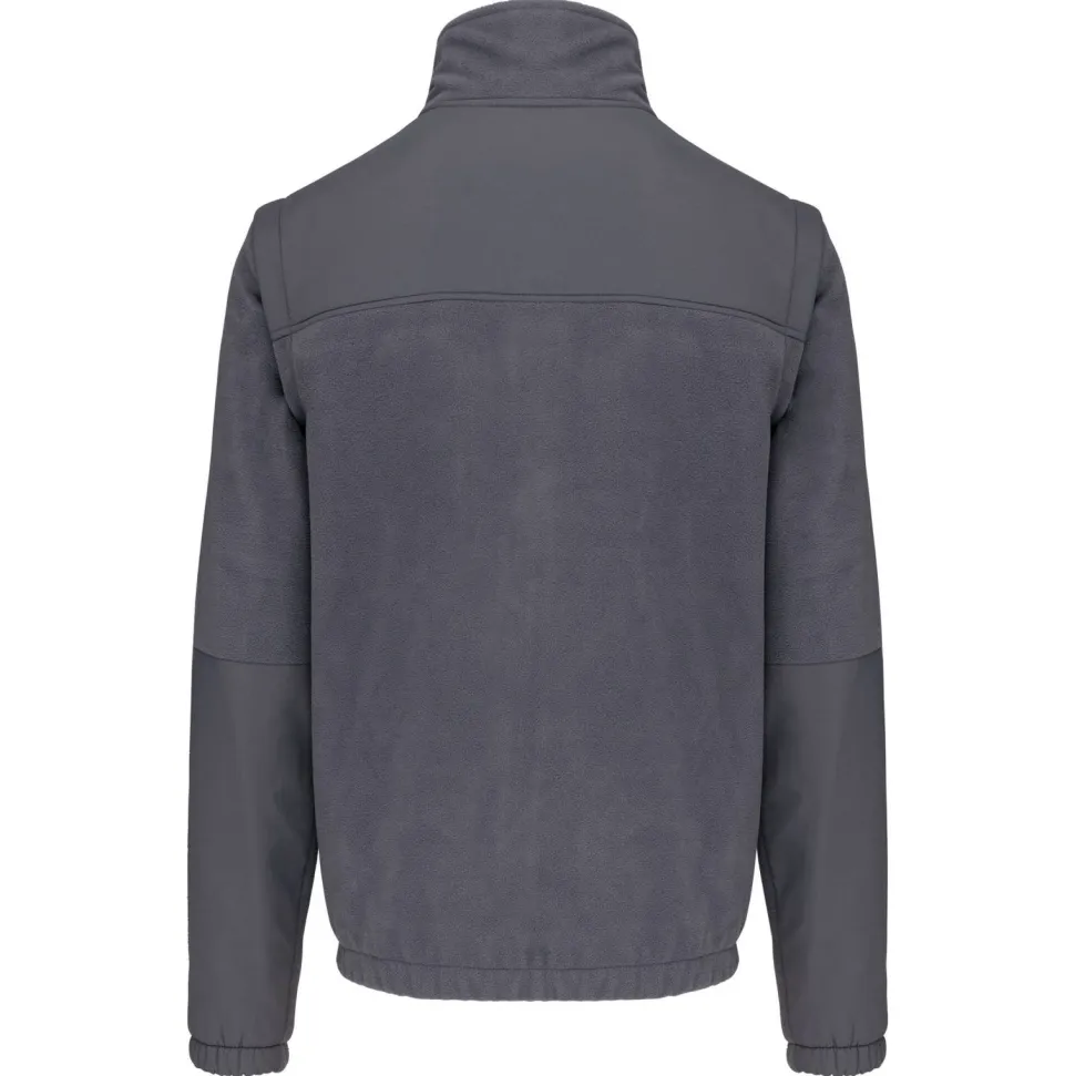 WK. Designed To Work WK9105 - Veste polaire à manches amovibles
