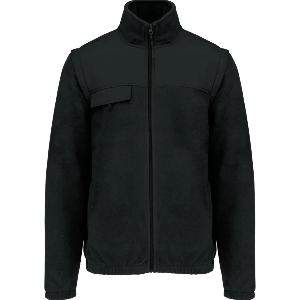 WK. Designed To Work WK9105 - Veste polaire à manches amovibles