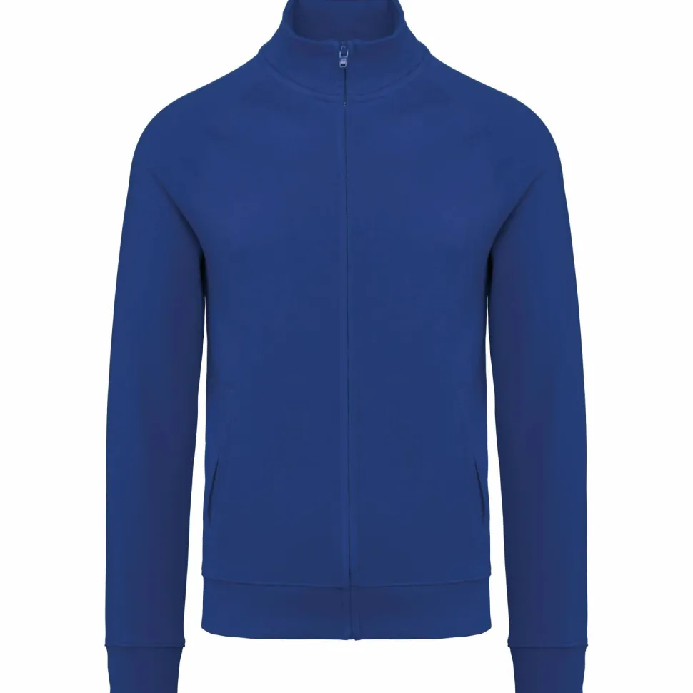WK. Designed To Work WK406 - Veste molleton coton manches raglan unisexe