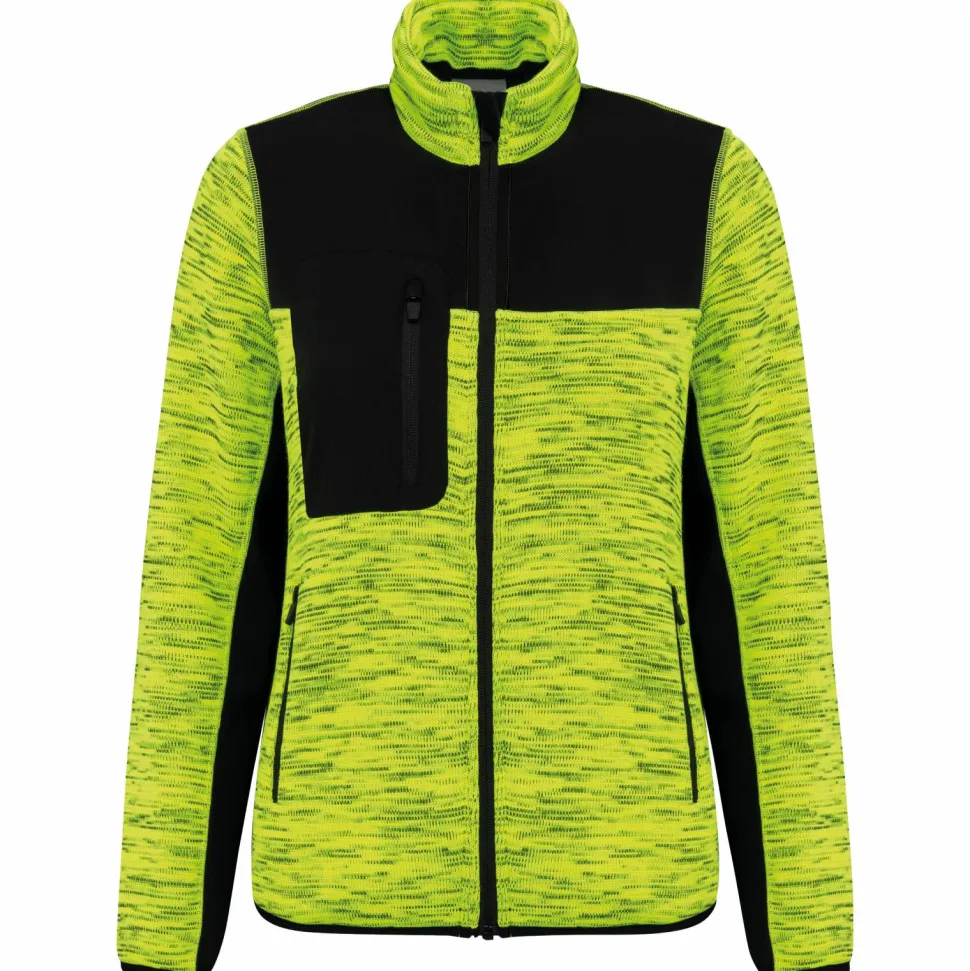 WK. Designed To Work WK9109 - Veste recyclée en polytricot femme