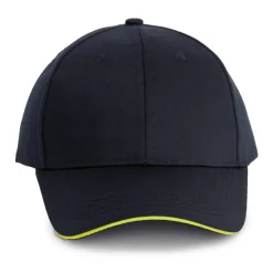 WK. Designed To Work WKP145 - Casquette 6 Panneaux Oekotex avec Visière Sandwich