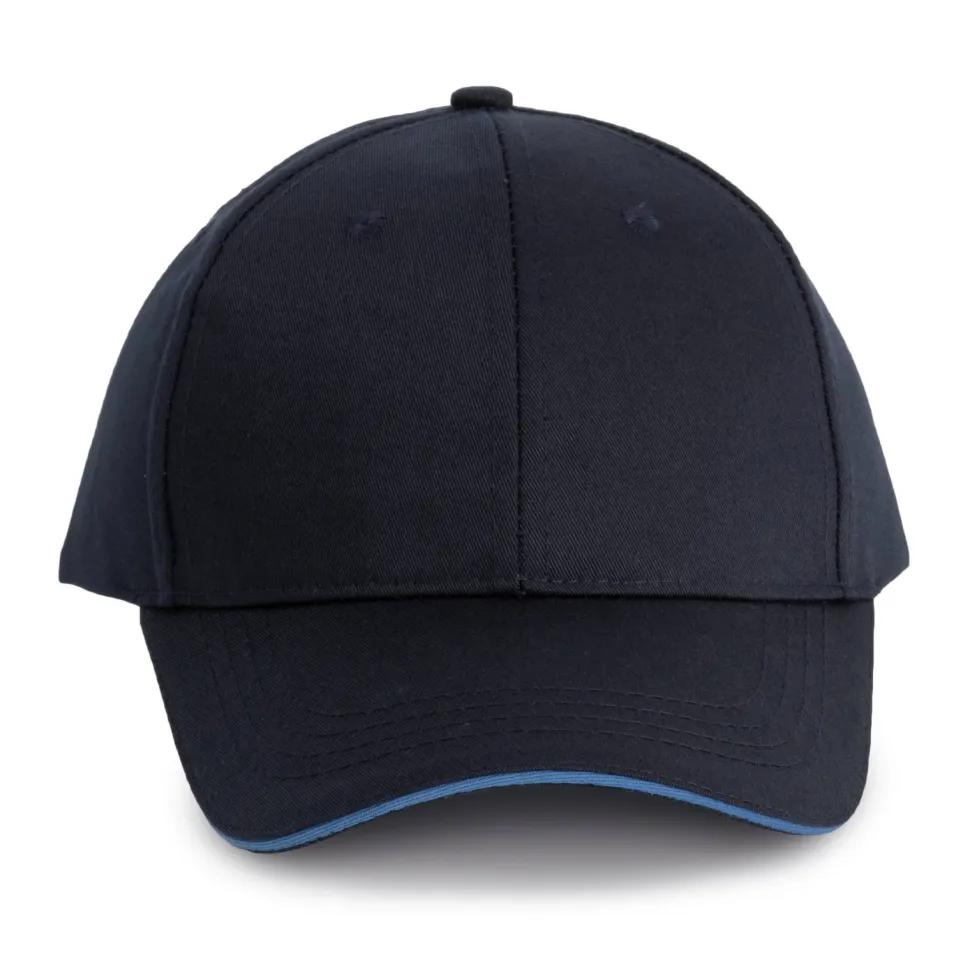 WK. Designed To Work WKP145 - Casquette 6 Panneaux Oekotex avec Visière Sandwich