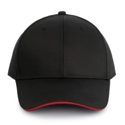 WK. Designed To Work WKP145 - Casquette 6 Panneaux Oekotex avec Visière Sandwich