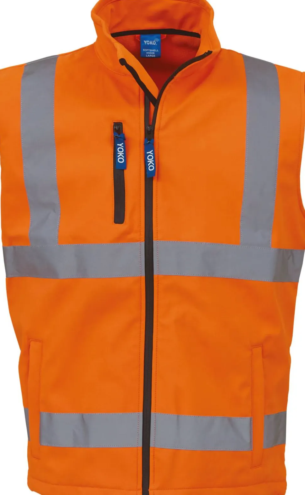 Yoko YHV006 - Bodywarmer softshell haute visibilité