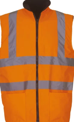 Yoko YHV008F - Bodywarmer réversible haute visibilité