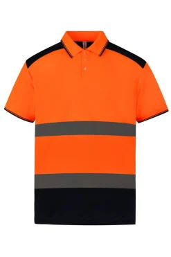 Yoko YHVJ220 - Polo bicolore haute visibilité