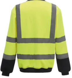 Yoko YHVJ510 - Sweat-shirt haute visibilité col rond