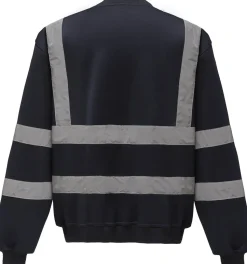 Yoko YHVJ510 - Sweat-shirt haute visibilité col rond