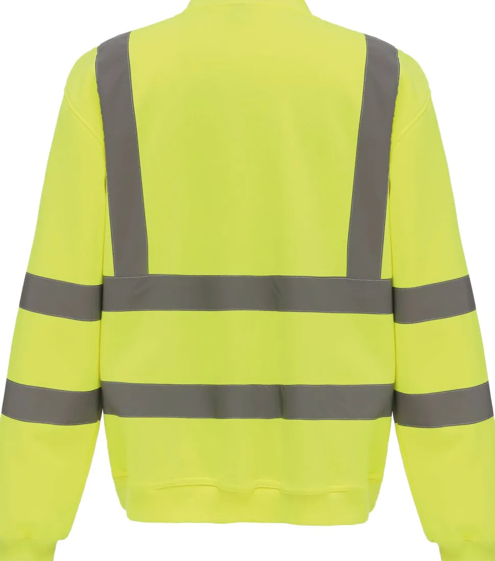 Yoko YHVJ510 - Sweat-shirt haute visibilité col rond