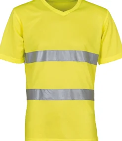 Yoko YHVJ910 - T-shirt col V haute visibilité Top Cool