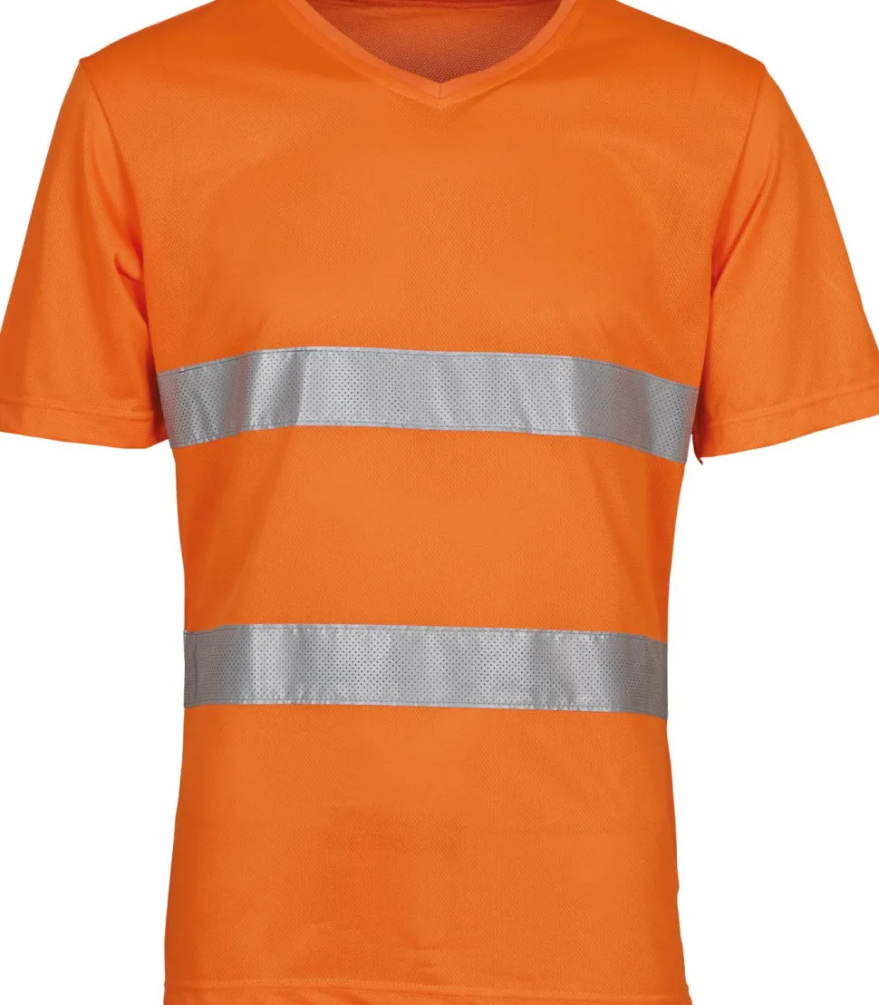 Yoko YHVJ910 - T-shirt col V haute visibilité Top Cool