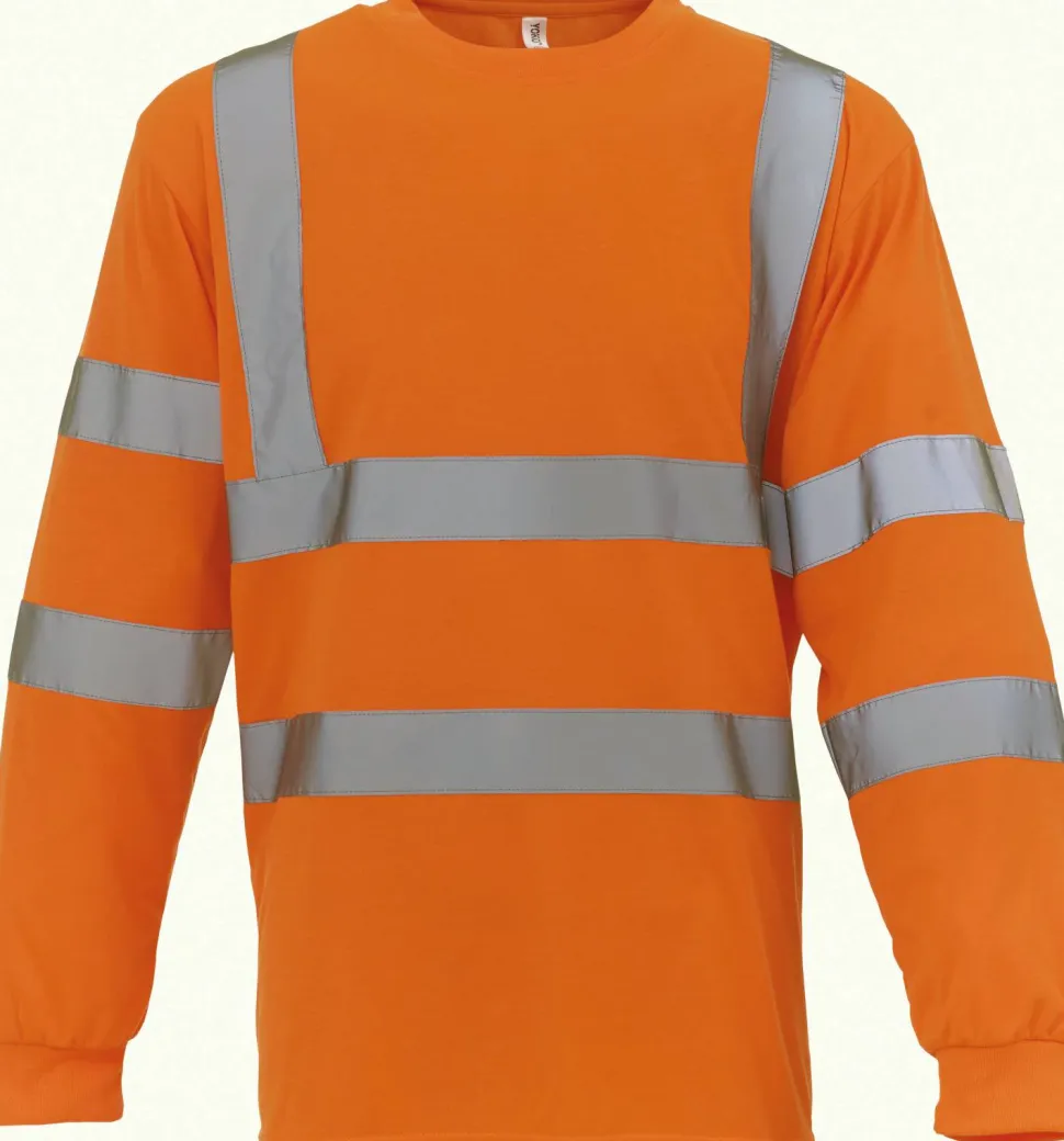Yoko YHVJ420 - T-shirt haute visibilité manches longues