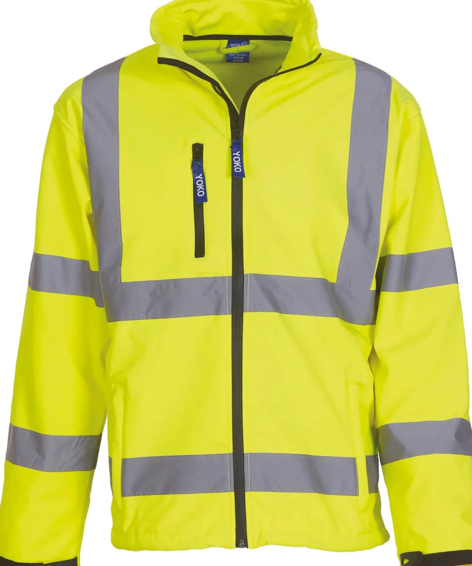 Yoko YHVK09 - Veste softshell haute visibilité